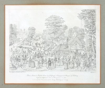 C.1590 में हॉर्सडाउन में बुत द्वारा जोरिस हॉफनागल