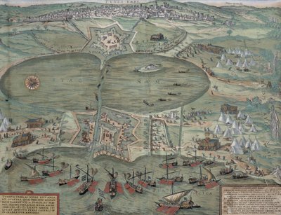 ब्रौन द्वारा मास्को के मानचित्र, &39;विश्व&39; से (1541-1622) और फ्रांज Hogenbergh (1535-1590), 1574 द्वारा जोरिस हॉफनागल