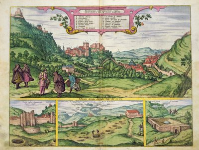 जॉर्ज ब्रौन (1541-1622) और फ्रैंस होगेनबर्ग (1535-90), 1564 द्वारा &39;सीविट्स ऑर्बिस टेरारम&39; से अलहम्ब्रा का दृश्य द्वारा जोरिस हॉफनागल