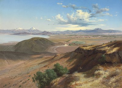 1892 के संत इसाबेल की पहाड़ी से मैक्सिको की घाटी द्वारा जोस मारिया वेलास्को