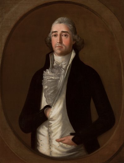 एक अनजान आदमी का पोर्ट्रेट, 1778 द्वारा जोस फ्रांसिस्को ज़ेवियर डी सलाज़ार वाई मेंडोज़ा