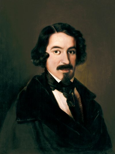 जोस डी एस्प्रोसेडा का पोर्ट्रेट (1808-1842) द्वारा जोस डे माद्राजो
