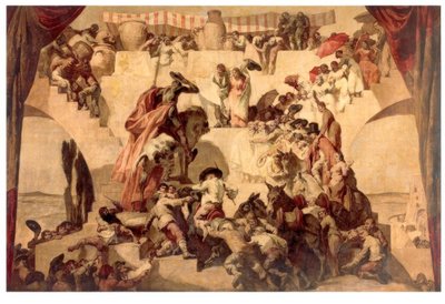 सरवेंट्स, डॉन क्विक्सोट, द वेडिंग ऑफ़ कैमाचो - जेएमएसर्ट द्वारा जोसेप मारिया सर्ट