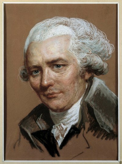 पियरे चोडरलोस डी लैक्लोस (1741-1803) का पोर्ट्रेट फ्रांसीसी लेखक पेंटिंग औ पेस्टल ने 18 वीं शताब्दी के जोसेफ डुक्रेक्स (1735-1802) को जिम्मेदार ठहराया। मंद। 0,38x0,28 मी. द्वारा जोसेफ (attr। To) Ducreux