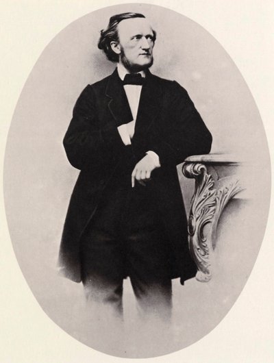 रिचर्ड वैगनर, जर्मन संगीतकार, 1864 द्वारा जोसेफ अल्बर्ट