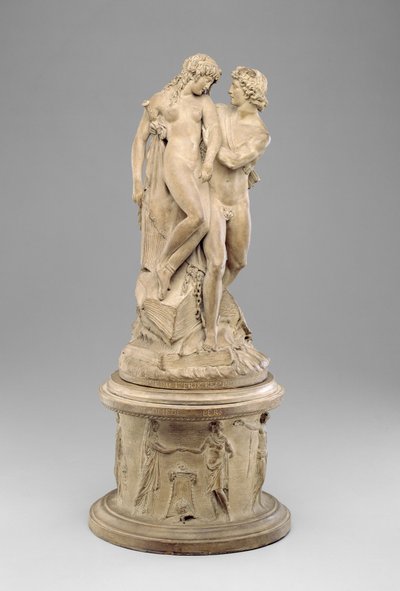 पर्सियस रेस्क्यूइंग एंड्रोमेडा, c.1786 (टेराकोटा) द्वारा जोसेफ चिनार्ड