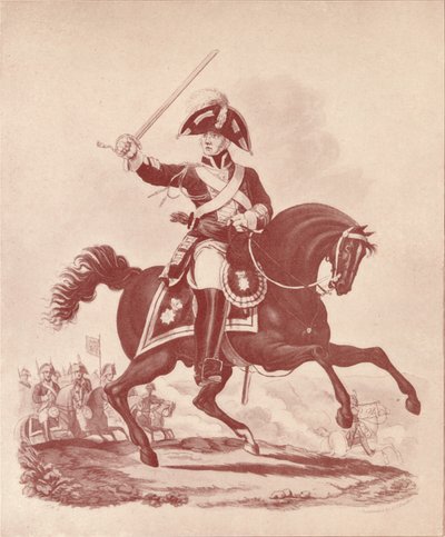 अधिकारी, द्वितीय रेजिमेंट लाइफ गार्ड्स वाटरलू अवधि, 1812-1815 1909 द्वारा जोसेफ कॉन्स्टेंटाइन स्टैडलर