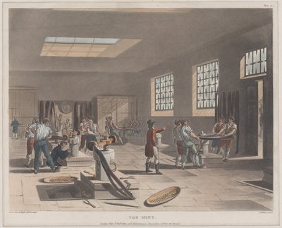 द मिंट, 1809., 1809। द्वारा जोसेफ कॉन्स्टेंटाइन स्टैडलर