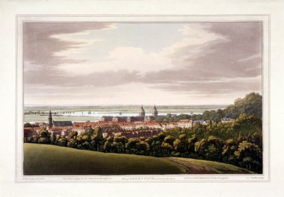 ग्रीनविच, लंदन का दृश्य, 1795 द्वारा जोसेफ कॉन्स्टेंटाइन स्टैडलर