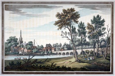 वॉलिंगफोर्ड, बर्कशायर, 1790 द्वारा जोसेफ कॉन्स्टेंटाइन स्टैडलर