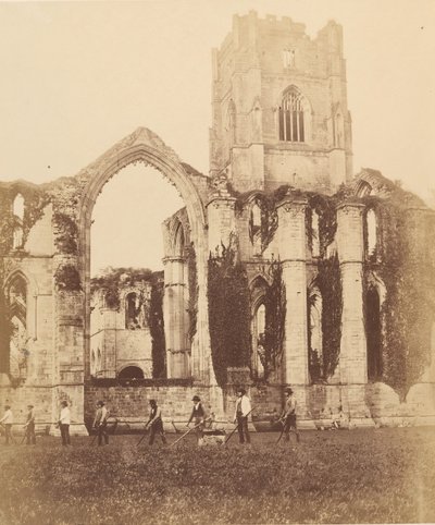 फव्वारे अभय। पूर्वी खिड़की और टॉवर, 1850 के दशक। द्वारा जोसेफ कुंडल