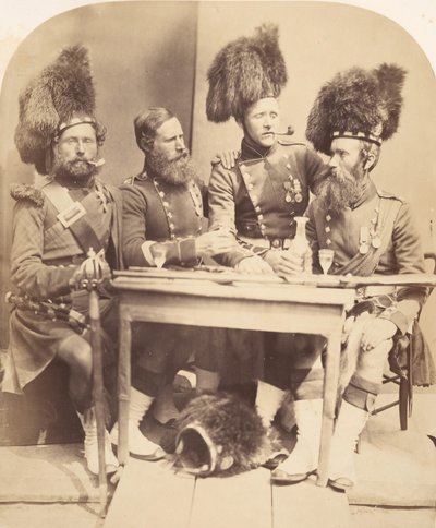 हाइलैंडर्स, 1856। द्वारा जोसेफ कुंडल