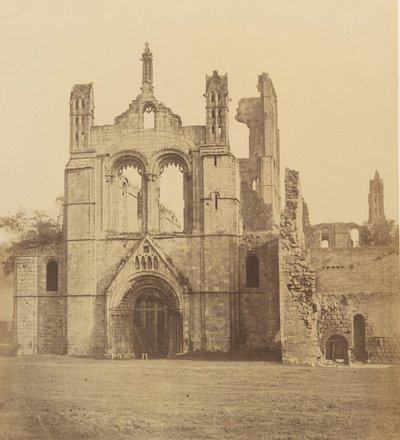 किर्कस्टाल अभय। पश्चिम से, 1850 के दशक। द्वारा जोसेफ कुंडल