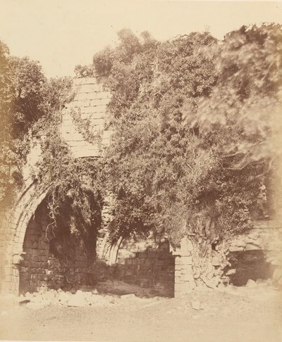 किर्कस्टाल अभय। दक्षिण की ओर खंडहर, 1850 के दशक। द्वारा जोसेफ कुंडल