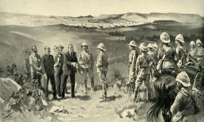 ब्लॉमफ़ोन्टेन का औपचारिक समर्पण, 1900। द्वारा जोसेफ फिनमोर