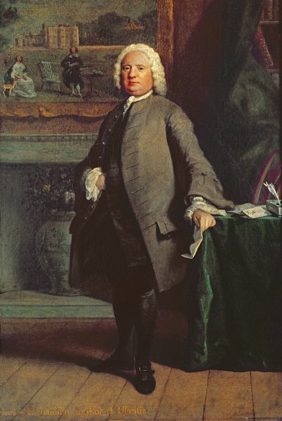 सैमुअल रिचर्डसन (1689-1761) का पोर्ट्रेट 1750 द्वारा Joseph Highmore
