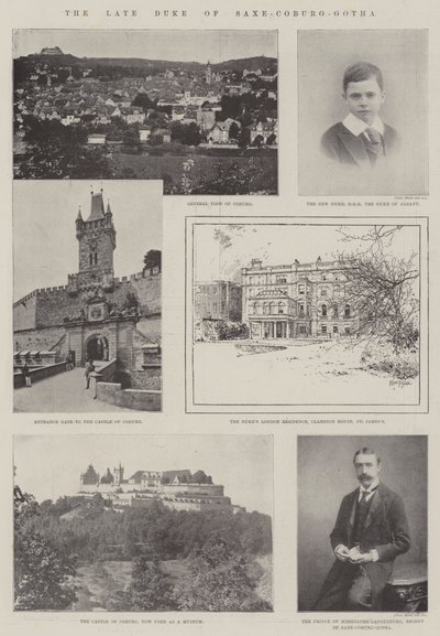 सक्से-कोबर्ग-गोथा के दिवंगत ड्यूक द्वारा Joseph Holland Tringham