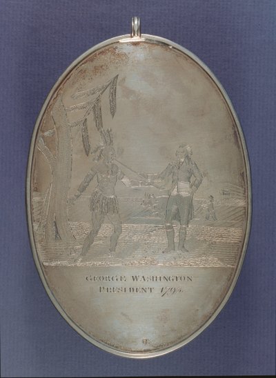 शांति पदक, 1793 (रजत) द्वारा जोसेफ द्वितीय रिचर्डसन