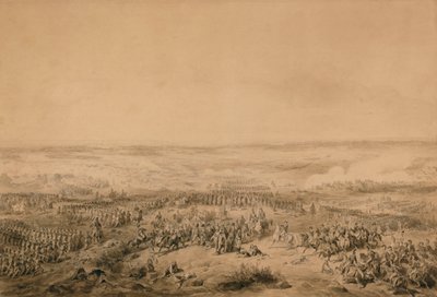ओकाना की लड़ाई, c.1844 द्वारा जोसेफ लुइस हिप्पोलीटे बेलांगे