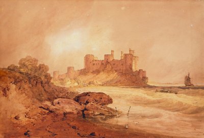 कॉनवे कैसल, नॉर्थ वेल्स, c.1800 द्वारा जोसेफ मैलॉर्ड विलियम टर्नर