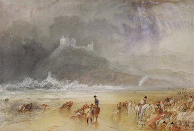 Criccieth Castle, North Wales, c.1835 द्वारा Joseph Mallord William Turner