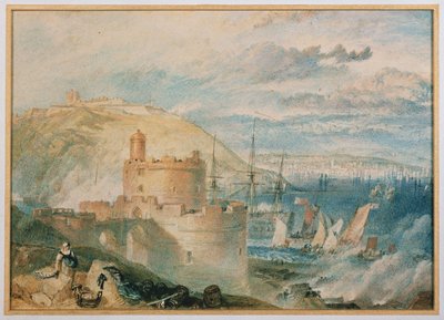 फालमाउथ हार्बर, c.1825 द्वारा जोसेफ मैलॉर्ड विलियम टर्नर