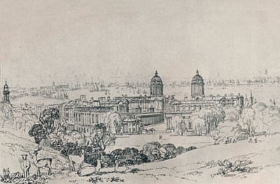 ग्रीनविच पार्क से लंदन, c1809, 1923 द्वारा जोसेफ मैलॉर्ड विलियम टर्नर