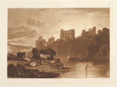 नदी Wye बुक अध्ययन, भाग 10, प्लेट 48, 23 मई, 1812। द्वारा जोसेफ मैलॉर्ड विलियम टर्नर