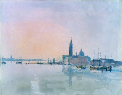 डोगना, 1819 से सैन जियोर्जियो मैगीगोर। द्वारा Joseph Mallord William Turner