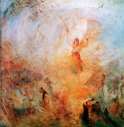 द एंजल स्टैंडिंग इन द सन, 1846 द्वारा Joseph Mallord William Turner