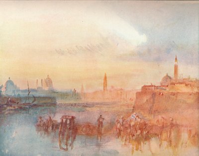 वेनिस: एस। जियोर्जियो मैगीगोर, 1909 से सलाम द्वारा जोसेफ मैलॉर्ड विलियम टर्नर