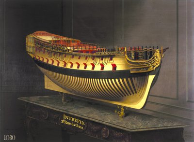 एचएमएस इंट्रेपिड, 1773-75 द्वारा जोसेफ मार्शल