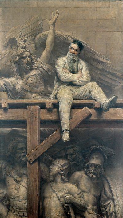 फ्रेंकोइस रूड आर्क डी ट्रायम्फ, 1893 पर काम कर रहा है द्वारा जोसेफ नोएल सिल्वेस्ट्रे