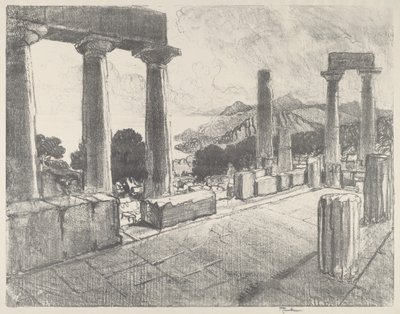 एजिना, द ब्लैक फॉरेस्ट, 1913। द्वारा जोसेफ पेनेल