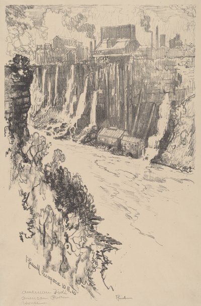अमेरिकन टिवोली, 1910। द्वारा जोसेफ पेनेल