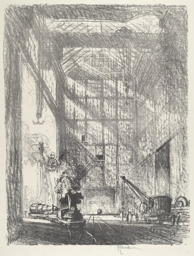 गन में लाना, 1916। द्वारा जोसेफ पेनेल