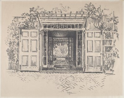 डोरवे, विक, 1912। द्वारा जोसेफ पेनेल