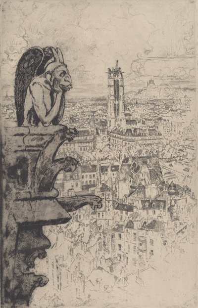 ले स्ट्रीज, 1893। द्वारा जोसेफ पेनेल