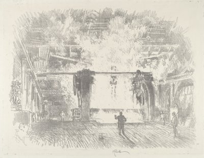 आर्मर-प्लेट बनाना, 1916। द्वारा जोसेफ पेनेल