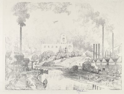 शांति और युद्ध, 1916। द्वारा जोसेफ पेनेल