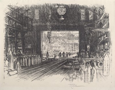 शेल फैक्ट्री, नंबर II, 1917। द्वारा जोसेफ पेनेल