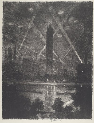 शॉट, 1916। द्वारा जोसेफ पेनेल