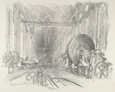 द बेसिलिका ऑफ़ वॉर, 1916। द्वारा जोसेफ पेनेल