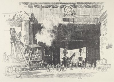 बड़ी दुकान का बड़ा द्वार, 1916। द्वारा जोसेफ पेनेल