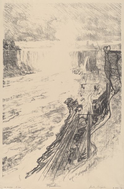धुंध का रहस्य, 1910। द्वारा जोसेफ पेनेल