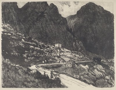 द शाइनिंग रॉक्स, डेल्फी, 1913। द्वारा जोसेफ पेनेल