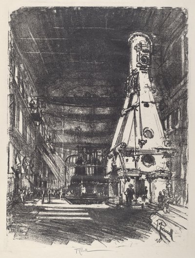 सफेद और काले हथौड़े, 1917। द्वारा जोसेफ पेनेल