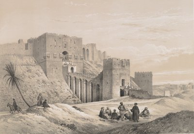 48. अलेप्पो कैसल, 1843। द्वारा जोसेफ फिलिबर्ट जिरॉल्ट डी प्रांगेय