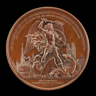 1849 और 1854 की हैजा महामारी [रिवर्स], 1854। द्वारा जोसेफ पियरे ब्रेमटे
