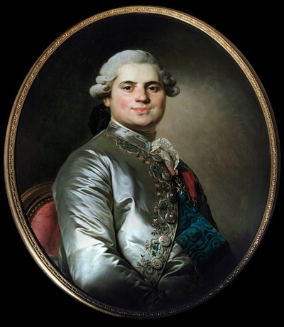 प्रोवेंस की गिनती (1755-1824) का पोर्ट्रेट, जो लुई XVIII बन गया - जोसेफ सिफ्रेड डुप्लेसिस (1725-1802) द्वारा पेंटिंग (जोसेफ-सिफ्रेड, जोसेफ सिफ्रेड, जोसेफ-सिफ्रेड, जोसेफ सिफ्रेन, जोसेफ-सिफरीन) द्वारा जोसेफ सिफ्रेड डुप्लेसिस